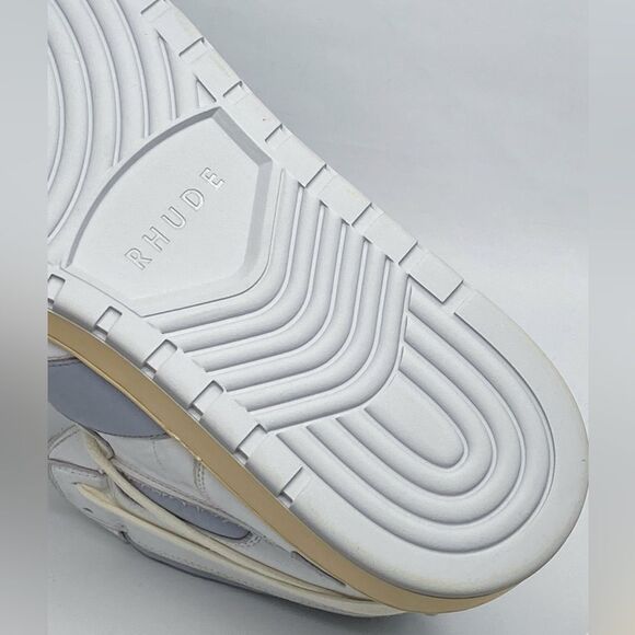 Rhude Rhecess Worn Out Effect High Top Sneakers size 13 - Picture 14 of 14